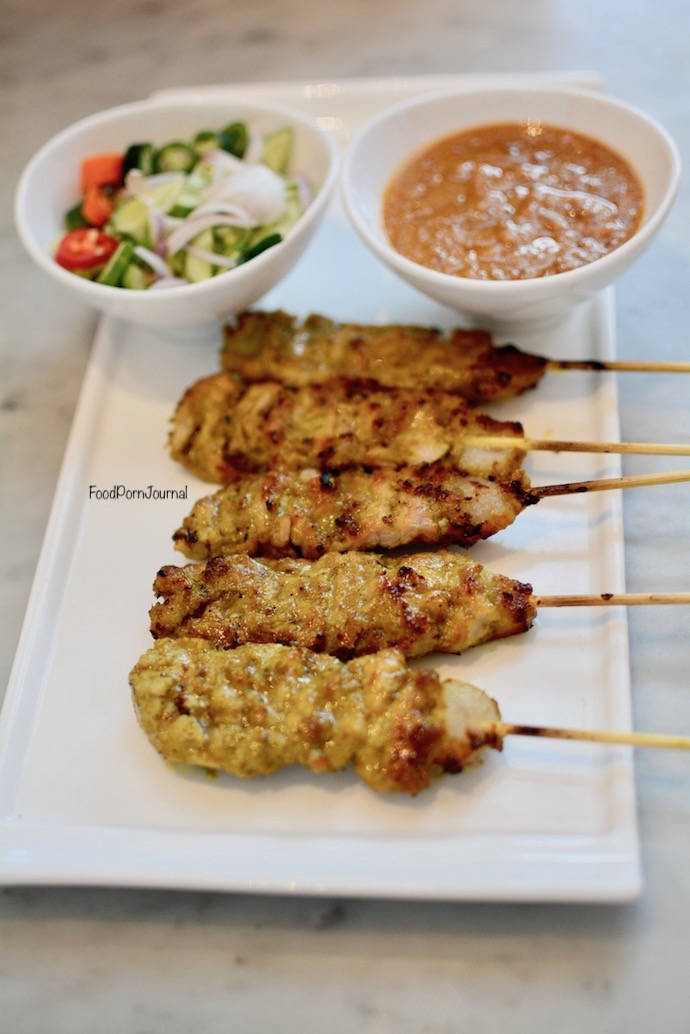 Kalpapruek CentralWorld Bangkok satay chicken skewers