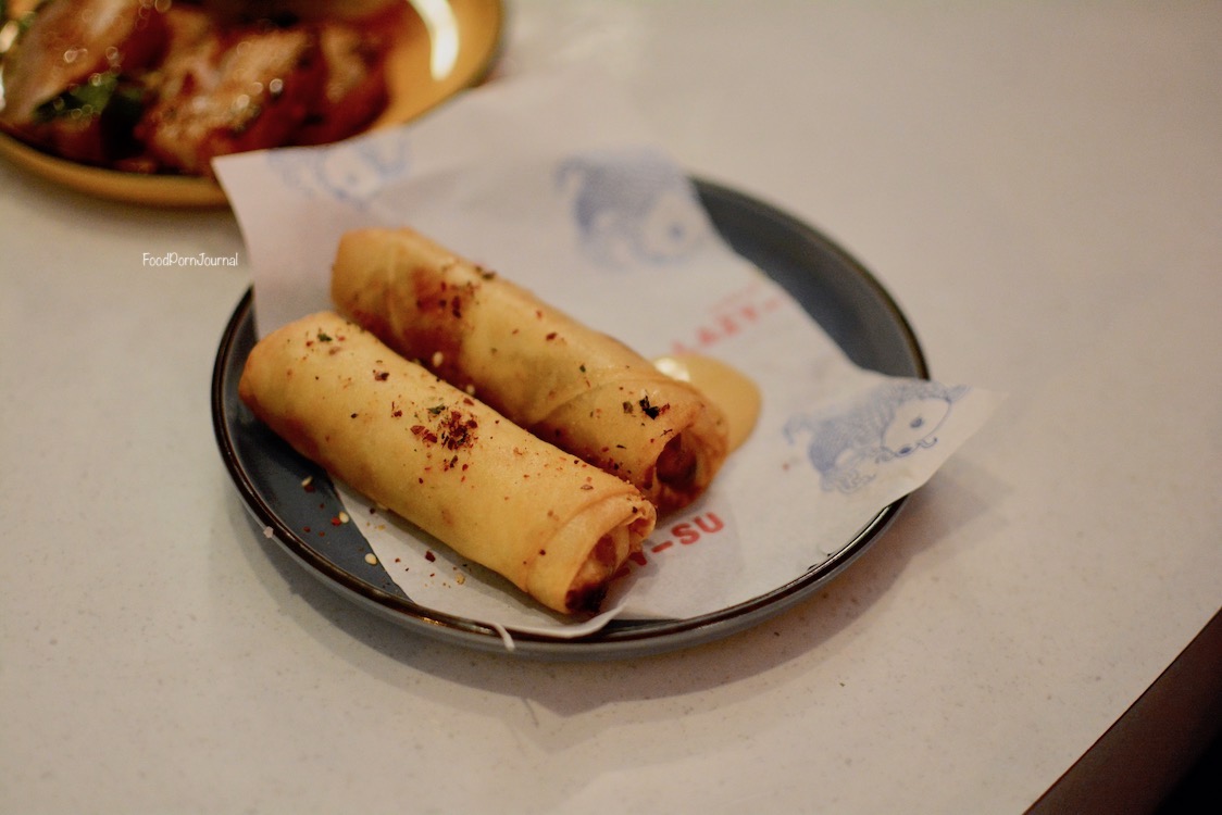 Lazy Su Braddon wagyu cheese steak spring rolls