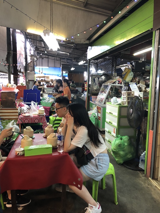 Maeklong Railway Markets lunch