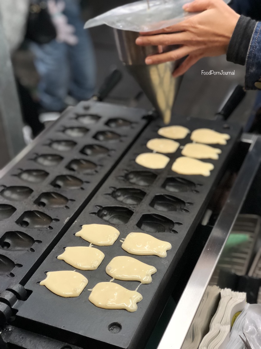 Shilin Night Market Taipei totoro pancake