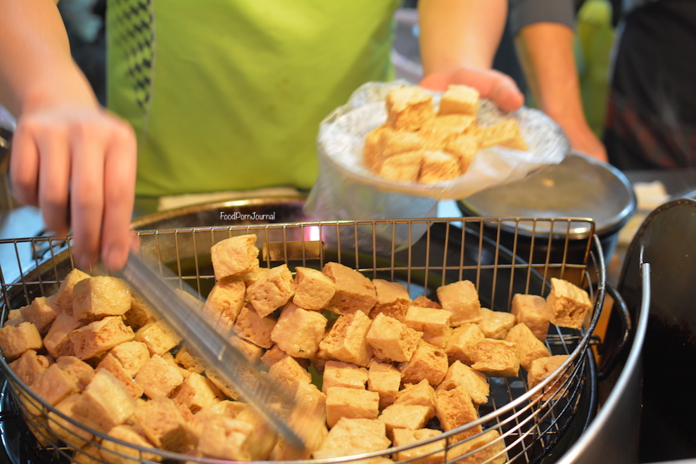 Shilin Night Market stinky tofu