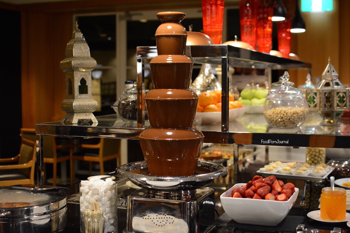 Hyatt Hotel Canberra Flavours of Morocco chocolate fountain