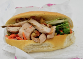 Ms Ba Co Majura roast pork banh mi