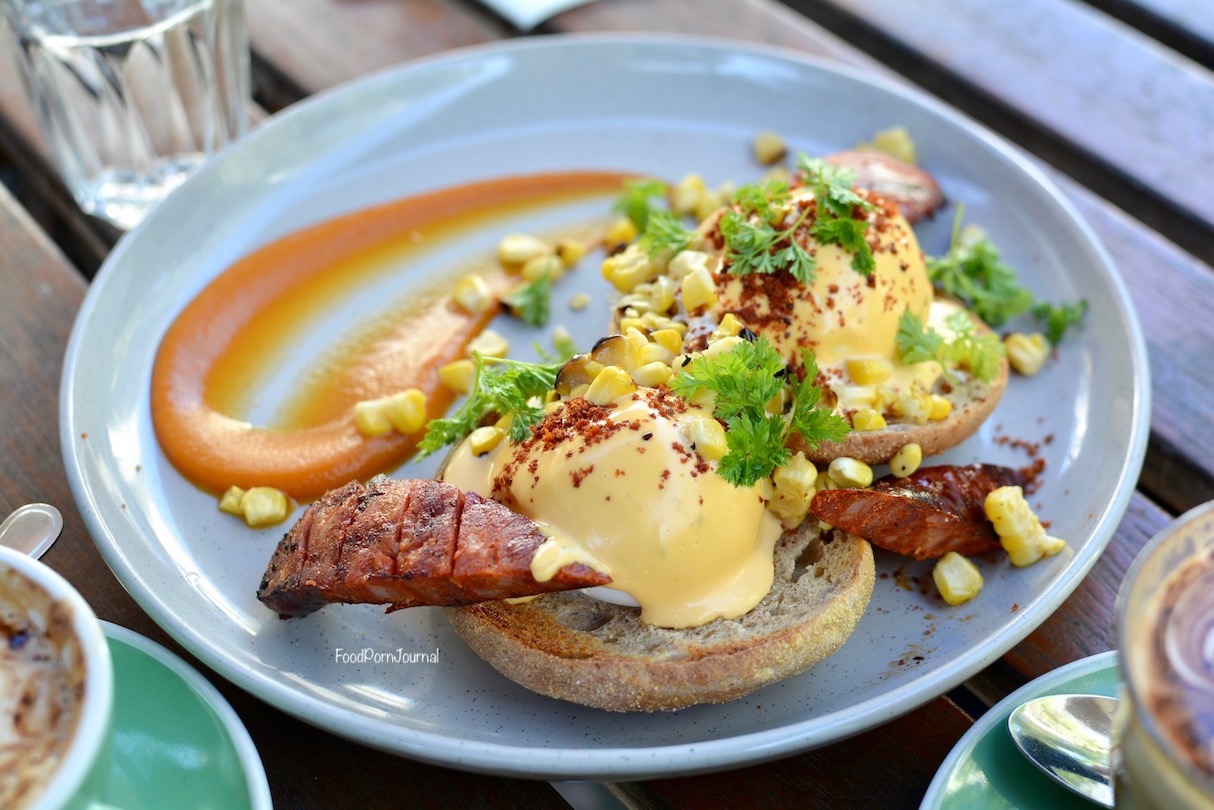 A Bite to Eat Chifley chorizo benedict