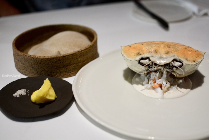 Attica Melbourne crab and bread