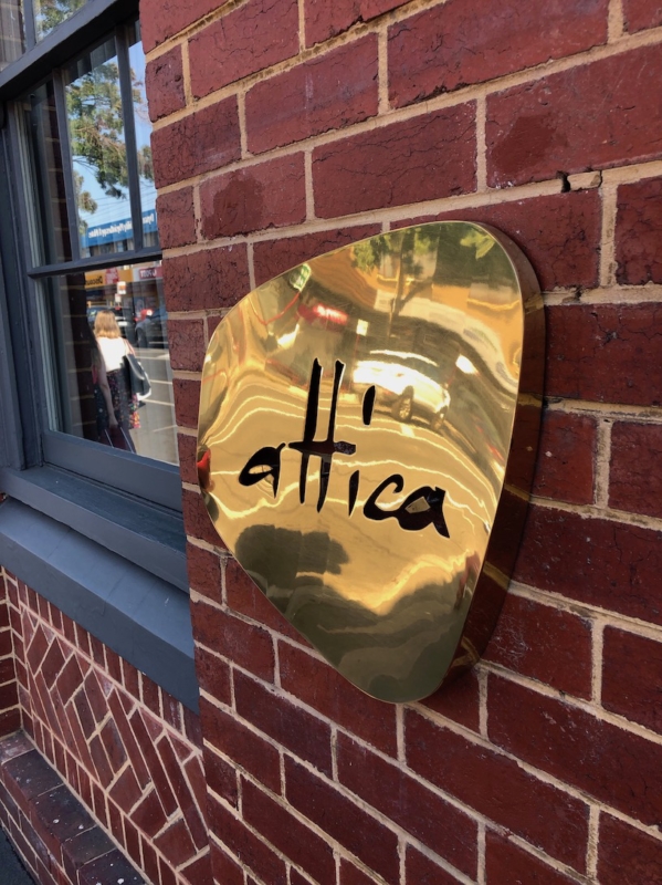 Attica Melbourne sign