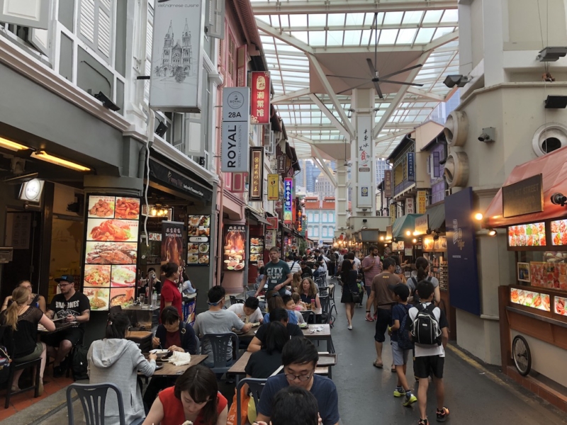 Chinatown Food Street Singapore