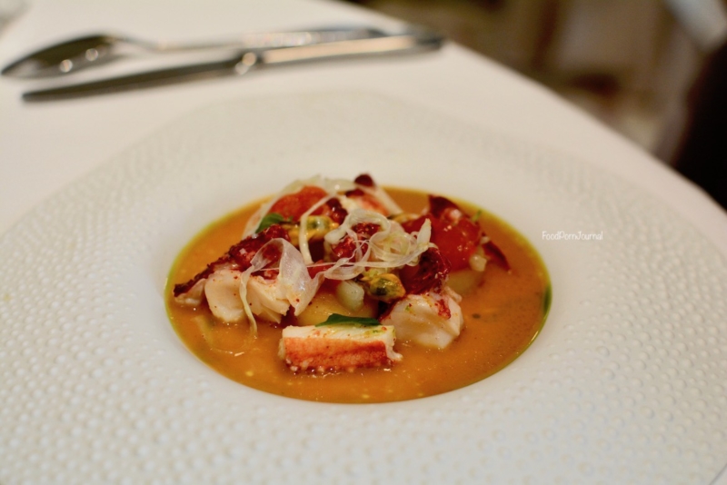 Odette Singapore lobster bisque