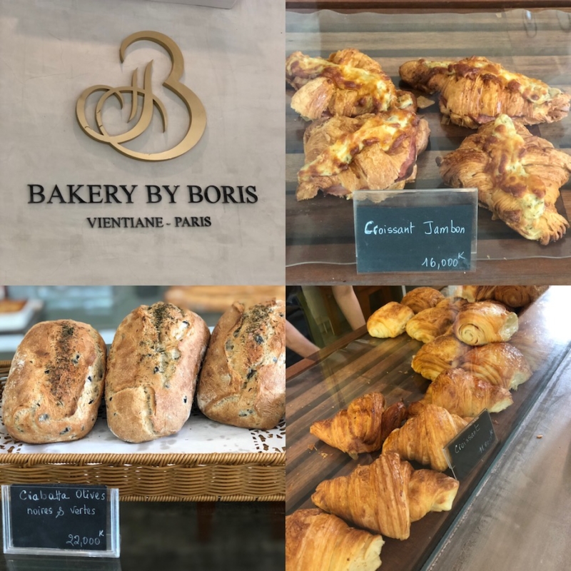 Bakery by Boris Vientiane Laos pastries