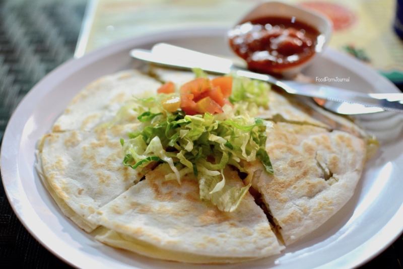 Gringo's Taco Bar Vientiane quesadilla