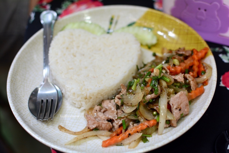 Kung's Cafe Lao Vientiane stir fry