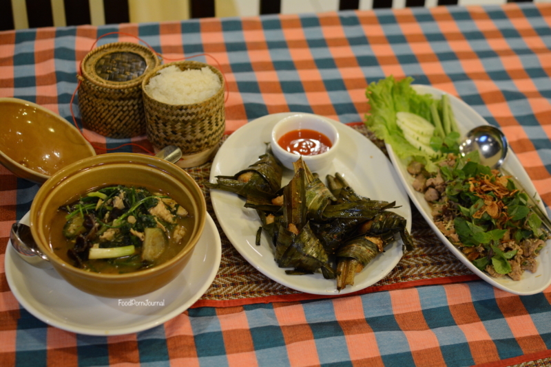 Lao Kitchen Vientiane Laos dinner