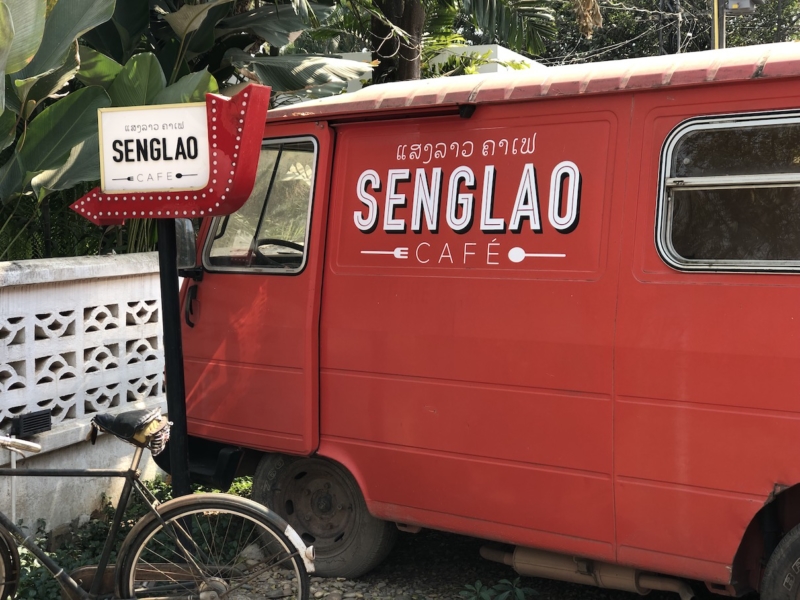 Senglao Cafe Vientiane Laos