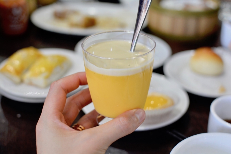 Ginseng Hellenic Club mango pudding