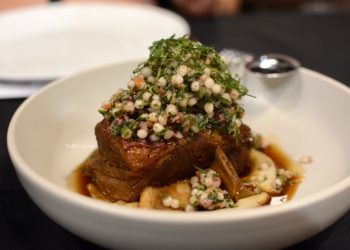 Eightsix Sunday Supper Club lamb shoulder