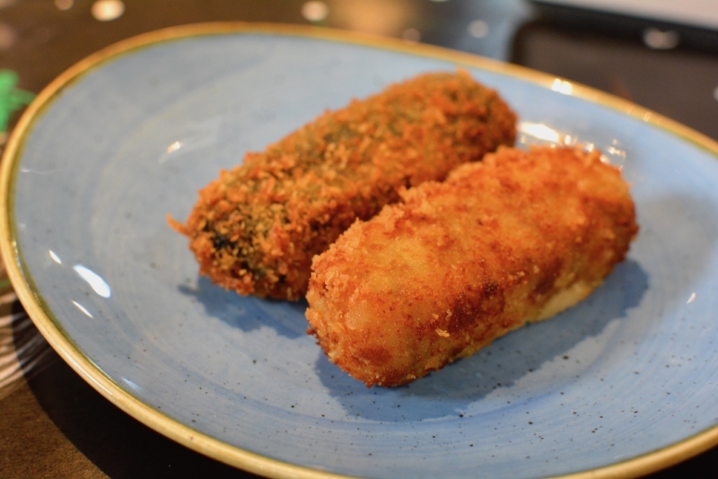 Bar Boqueria Barcelona Spain croquettes