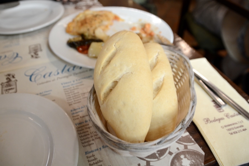 Bodegas Castañeda Granada Spain bread