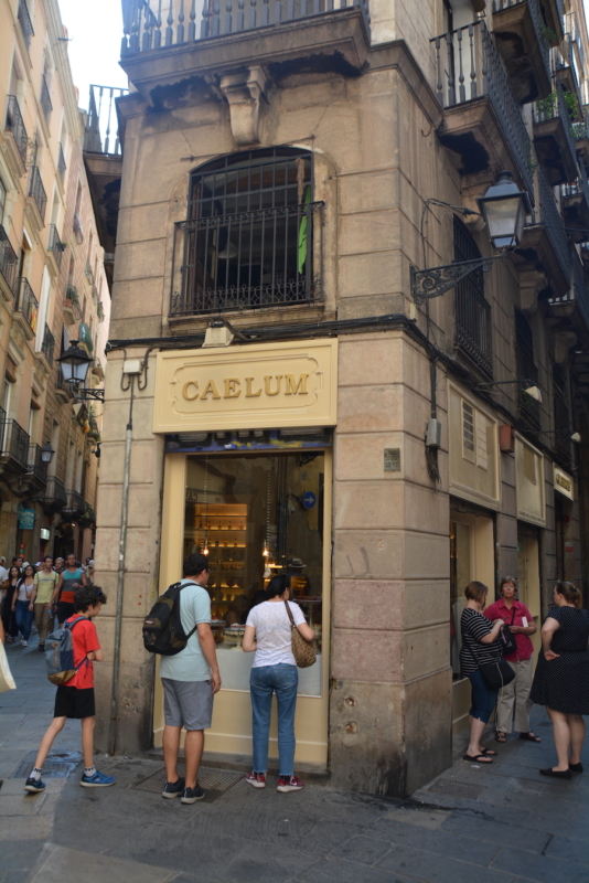 Caelum Tea Room Barcelona Spain front