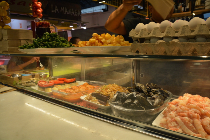 El Quim La Boqueria Barcelona Spain counter