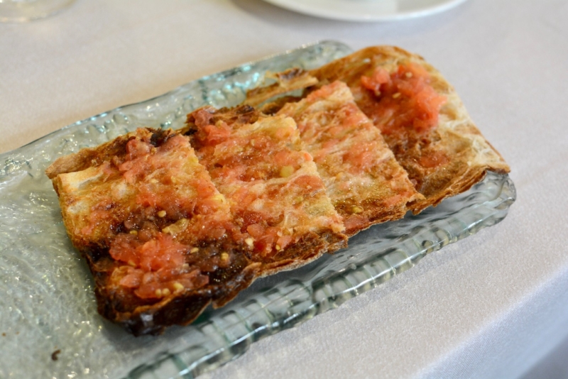 Els 4 Gats Barcelona Spain tomato bread