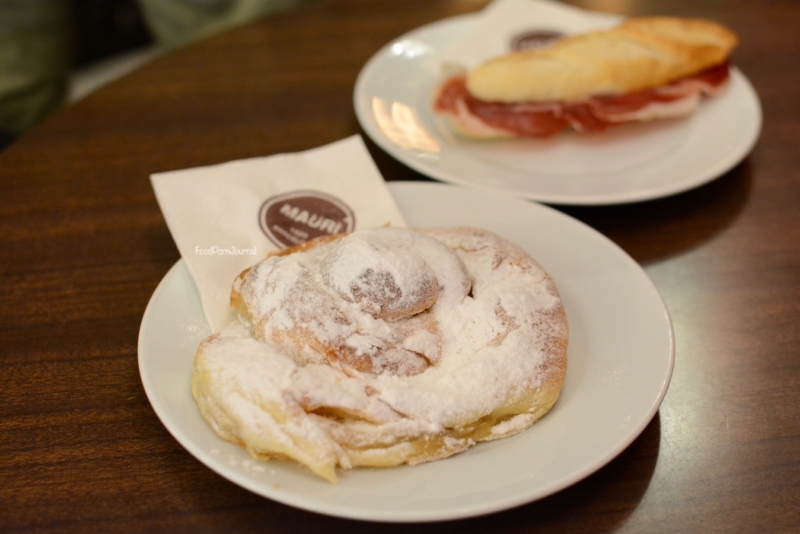 Mauri Patisserie Barcelona Spain ensaimada