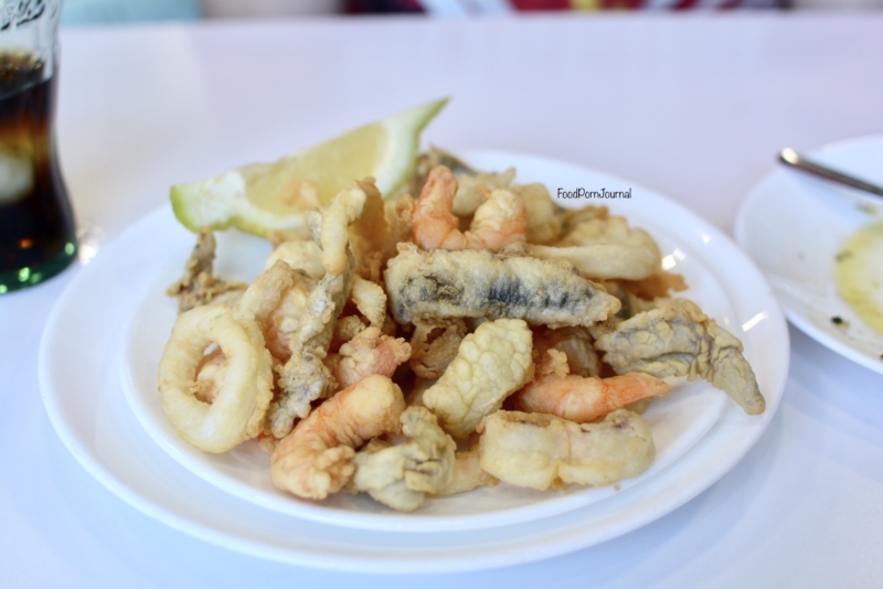 Los Diamantes Granada Spain fried seafood