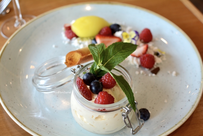 Poachers Pantry white chocolate mousse