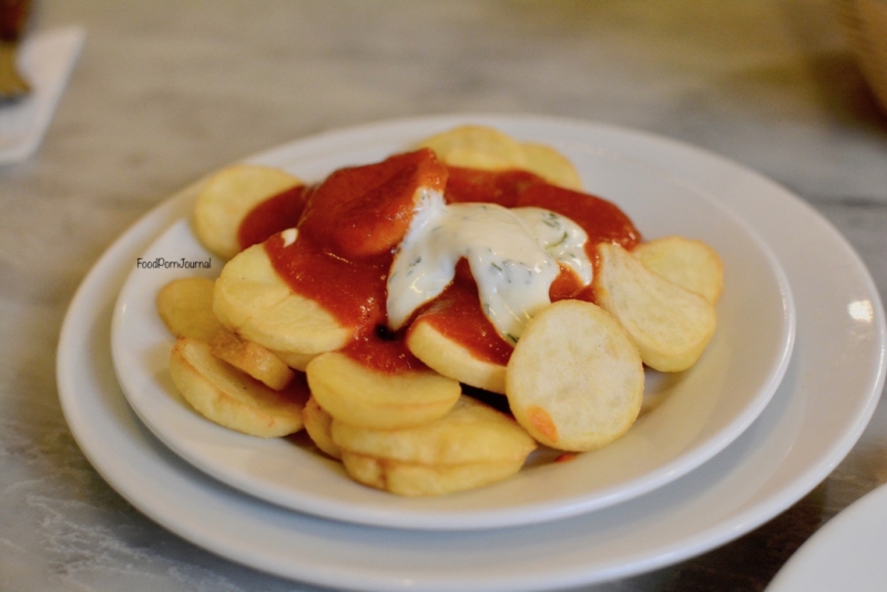 Taberna Coloniales Seville Spain patatas bravas