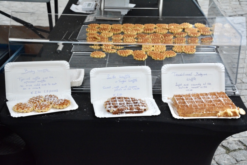 Bruges Market Markt waffles