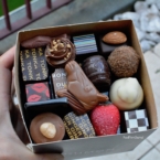 Chocolatier Dumon Bruges assorted chocolates