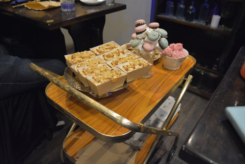 Cutter & Squidge Potion Room London dessert trolley