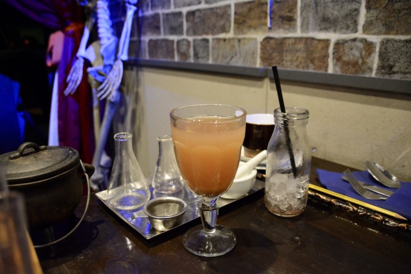 Cutter & Squidge Potion Room London pumpkin juice