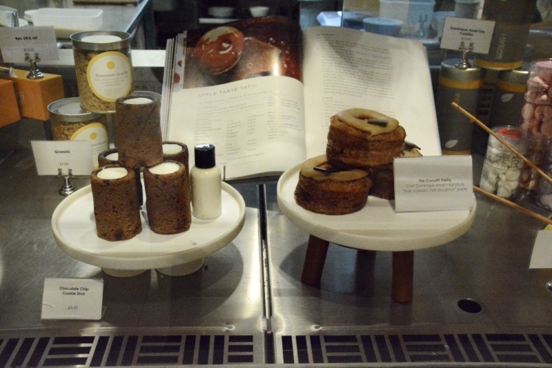 Dominique Ansel Bakery London cronut display