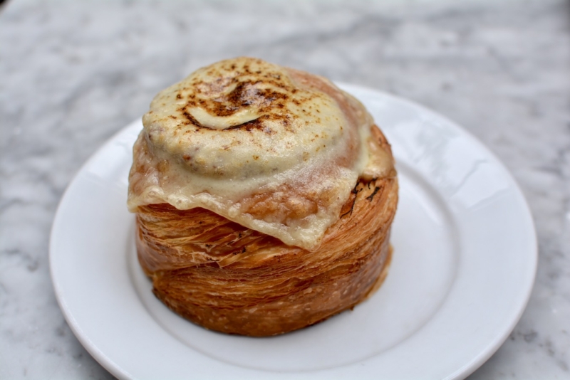 Dominique Ansel Bakery London welsh rarebit croissant