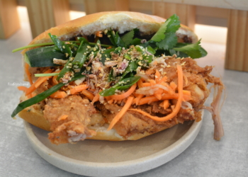 Miss Van's Baby Su fried chicken banh mi