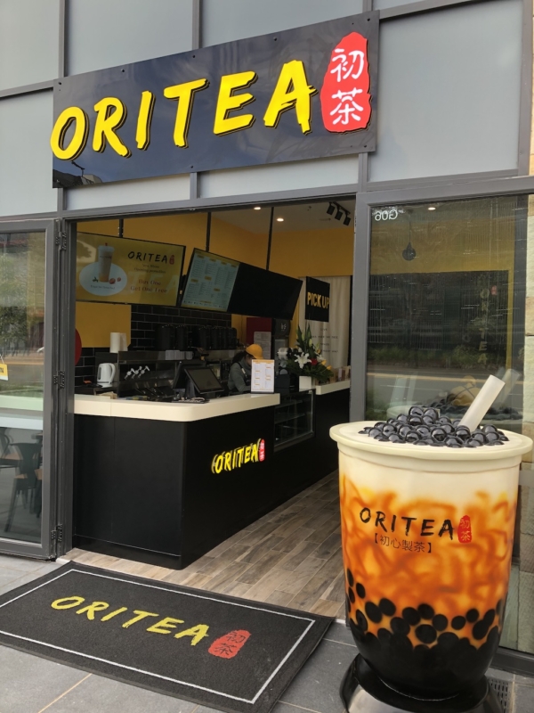 Oritea bubble tea Canberra city