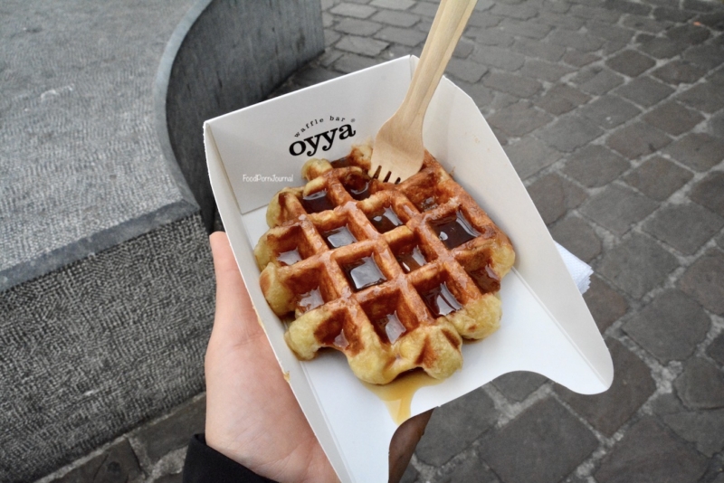 Oyya Bruges caramel waffle