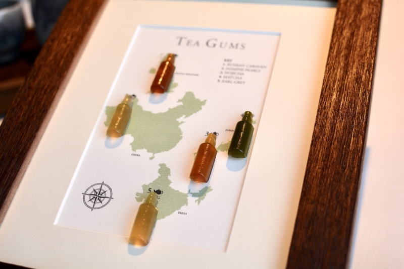 The Fat Duck Bray UK tea gums