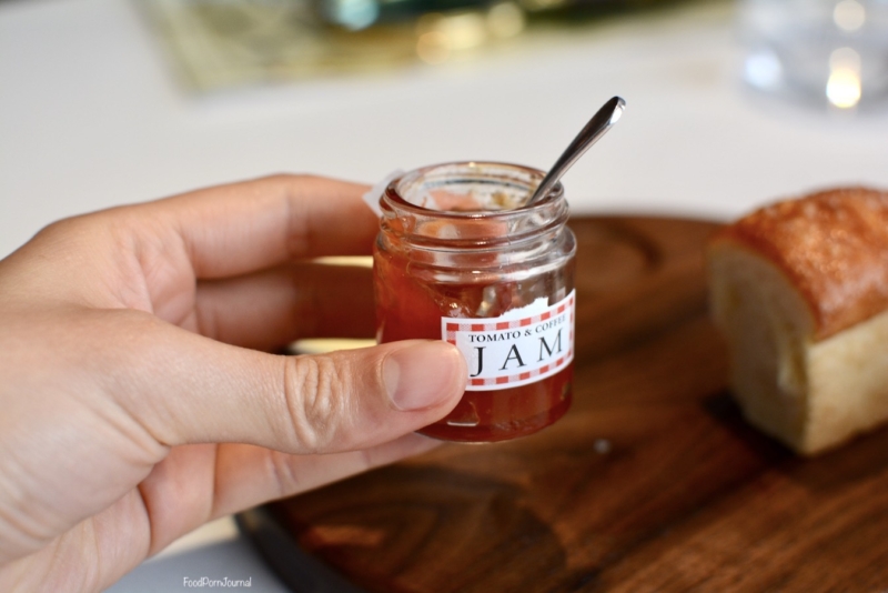 The Fat Duck Bray UK tomato coffee jam