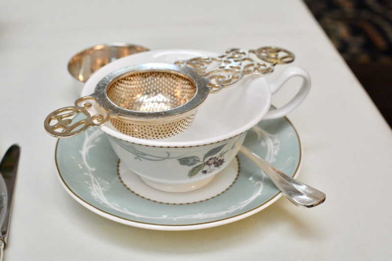 The Savoy London high tea cup