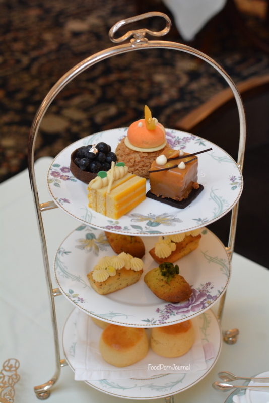 The Savoy London high tea stand