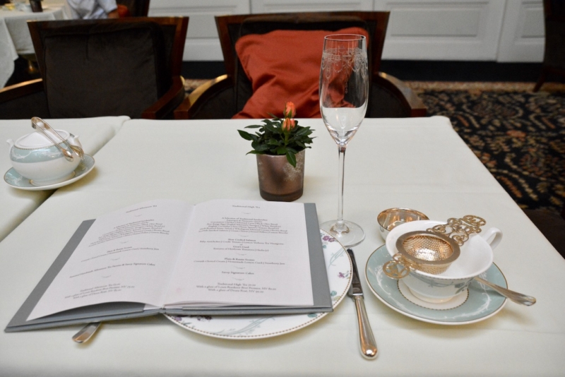 The Savoy London place setting