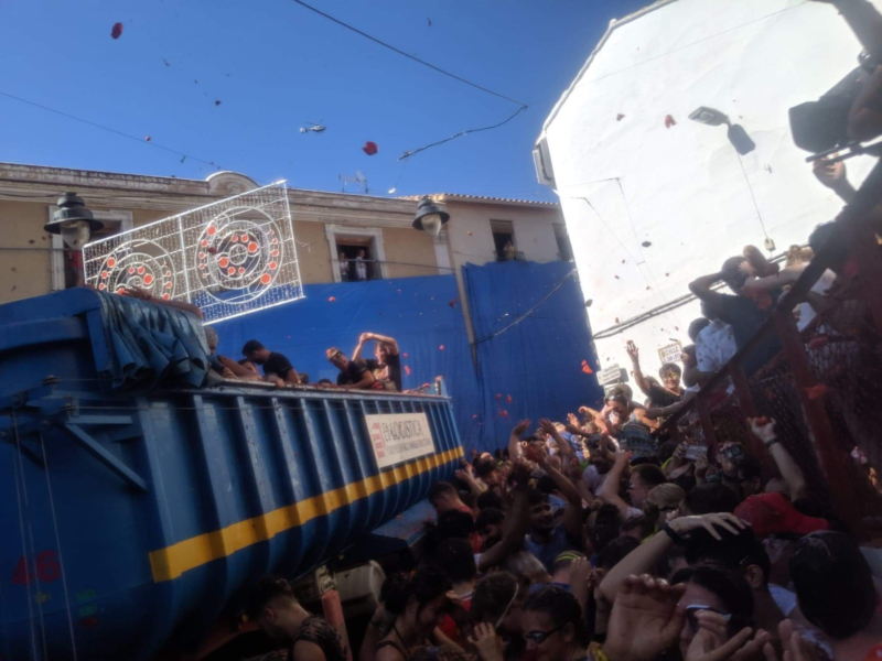 La Tomatina Bunol 2019 truck