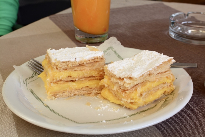 Pasticceria Graziati Padua millefeuille