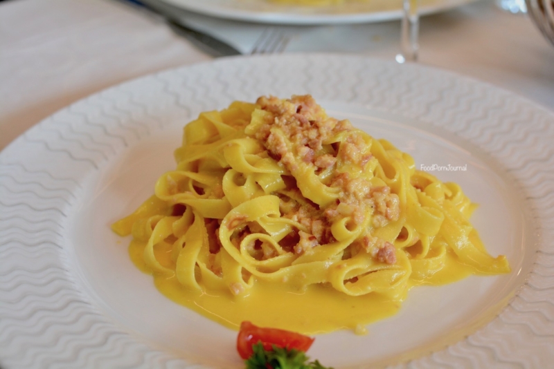 Trattoria al Bigolaro Padua Italy carbonara