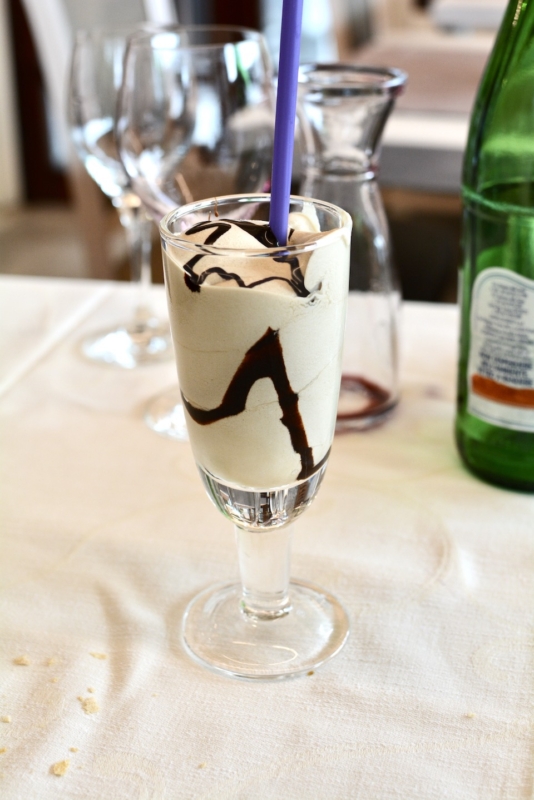 Trattoria al Bigolaro Padua Italy sorbetto coffee