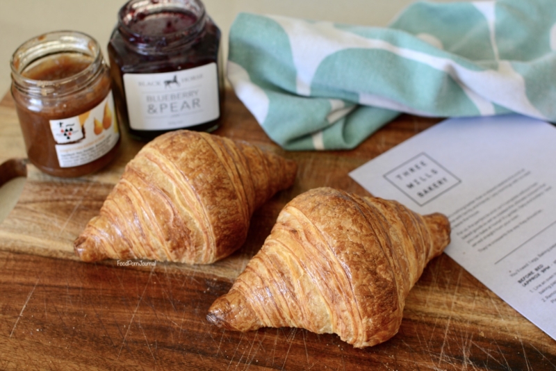 Three Mills Bakery bake at home croissants