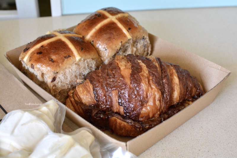 Three Mills Bakery twice baked croissant