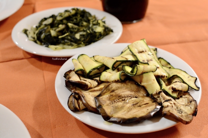 Dai Tosi Magna e Tasi Padua grilled vegetables