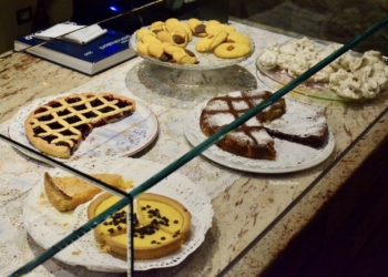 Locanda Bel Fiore Padua Italy dessert table